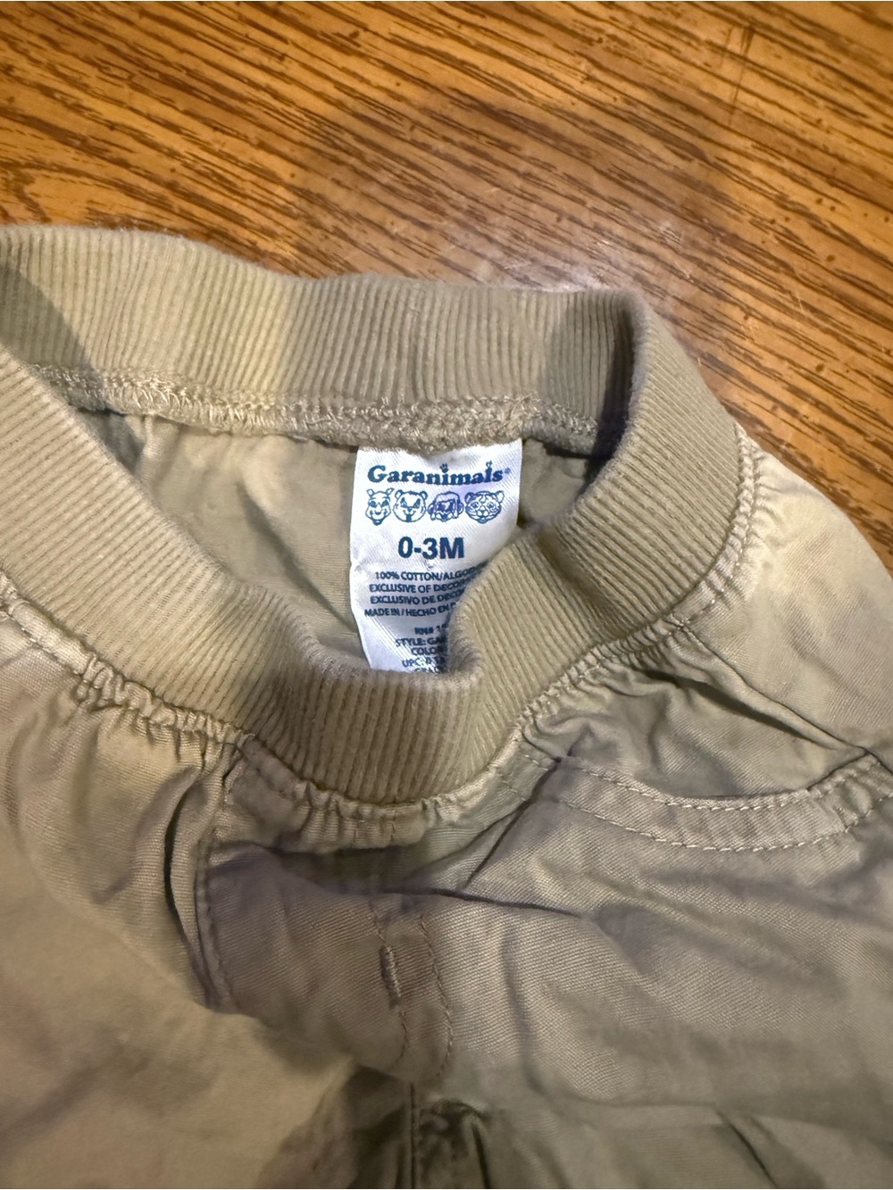 6 for $10 Stretch-Waist Khaki pants - Picture 2 of 2